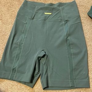 Gymshark Whitney Simmons - Sage/Teal Biker Shorts